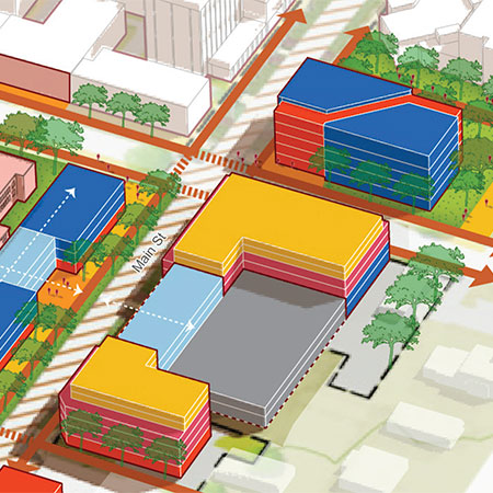 rendering of proposed STEM facility improvements at USC