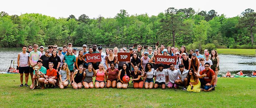 Group of Top Scholar students