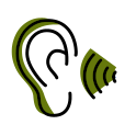 icon of an ear