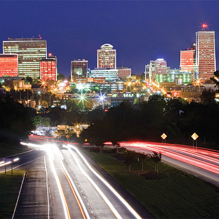 Downtown Columbia Skyline