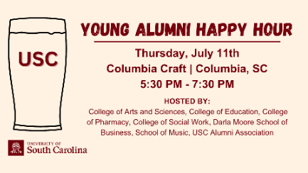 young alumni happy hour