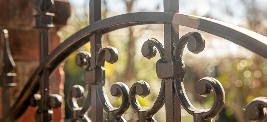 wrought iron gates