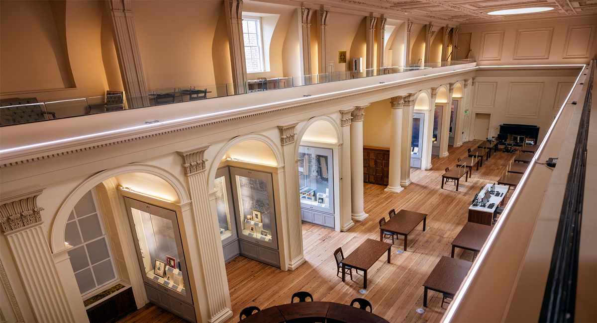 Reading room at South Caroliniana Library