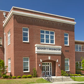 booker t washington auditorium building