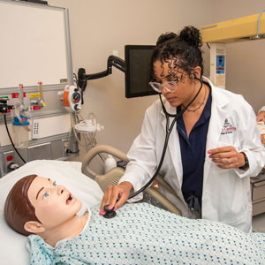 Nursing students at UofSC