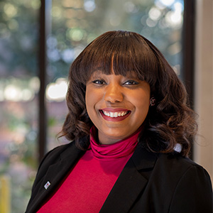 Paulia D. Williams, winner of the 2024 Dennis A. Pruitt Outstanding Advocate for First-Year Students Award